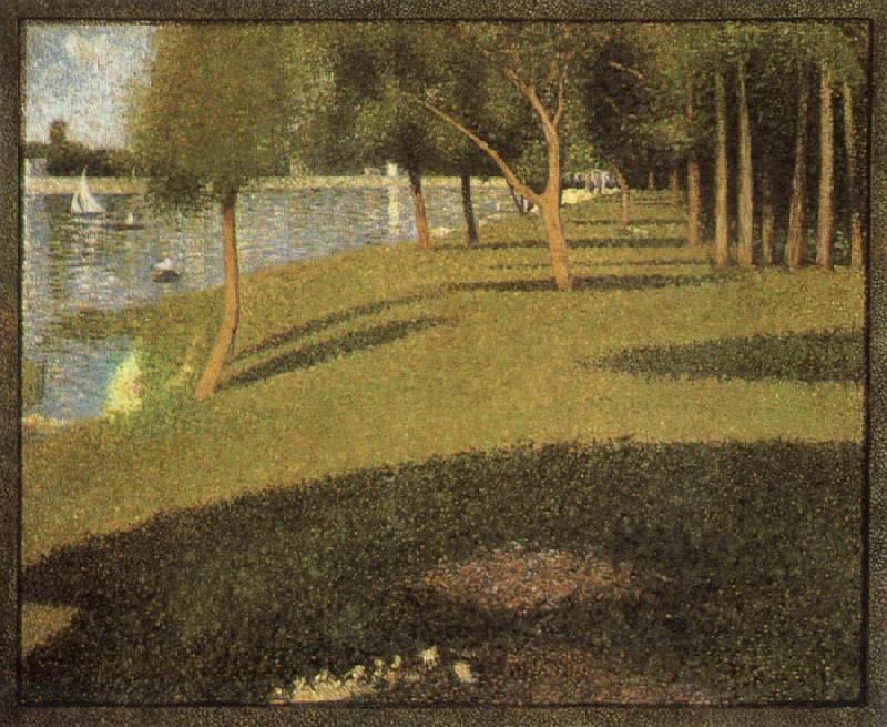 Georges Seurat The Grand Jatte of Landscape